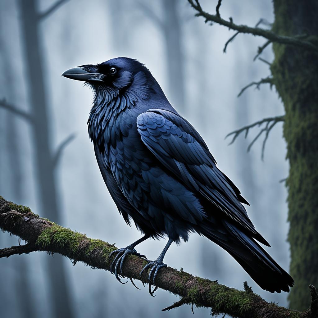 raven as a messenger